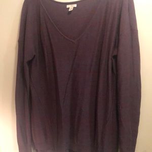 BP Purple VNeck Sweater
